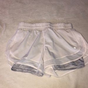 White athletic shorts